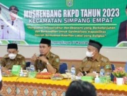 Bupati Tanbu Abah H. Zairullah Musrenbang Kecamatan Batulicin Kalsel