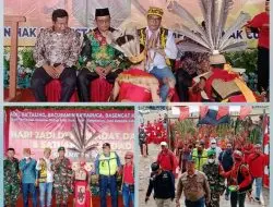 DAD Dayak Satui Ultah Ke-8 dihadiri Muspika Kec.Satui dan Kesultanan Banjar Wilayah Tambu Kalsel.