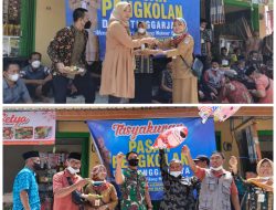 Desa Tinggarjaya Kecamatan Sidareja Kabupaten Cilacap Adakan Acara Tasyakuran Pasar Rakyat.