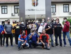 Kapolres Banjar Ajak Awak Media untuk Mengedukasi Masyarakat Terkait Vaksinasi