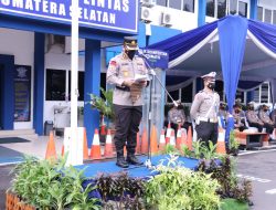 Kapolda Sumsel Pimpin Apel Gelar Pasukan OPS Keselamatan Musi 2022