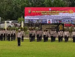 Polres Pagaralam Gelar Operasi Keselamatan Musi 2022