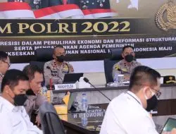 Kapolri Menegaskan Polri Mendukung Penu Kebijakan Nasional di Tahun 2022