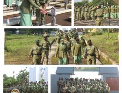 Dalam Rangka HUT Kostrad Ke 61 Yonarned 11 Kostrad Ziarah Ke Taman Makam Pahlawan