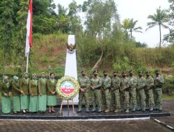 Yonif Raider 323 Ziarah Ke TMP Sambut HUT ke-61 Kostrad