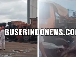 Diduga Mobil Dump Truck Subkon PT.MPC Mengalami Insiden dan Nyaris Merenggut Korban Jiwa