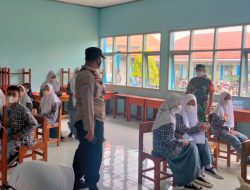 Dukung Percepatan Vaksinasi, Polsek Sumberjaya Selenggarakan Vaksinasi Massal