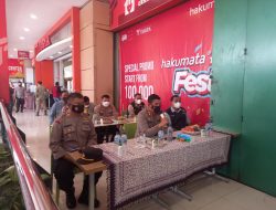 Kapolres Majalengka Ikuti Zoom Cloud Meetings Dengan Wakapolda Jawa Barat Dan Pantau Vaksinasi di Yogya Grand Majalengka