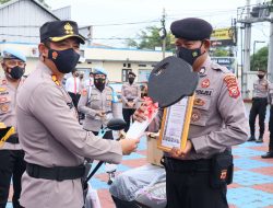 Capai Target Vaksinasi Lansia, Polisi dan Warga di Majalengka Dihadiahi Motor
