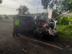 Kecelakaan lalu lintas Jl Raya Raya Pahonjean Desa Mulyadadi RT.03/01 Kec. Majenang Kab Cilacap  mengakibatkan Korban1 ( Satu ) Orang meninggal dunia