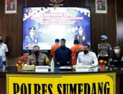 Polres Sumedang Gelar Konferensi Pers Pengungkapan Tindak Pidana Penyalahgunaan Narkoba di Sumedang
