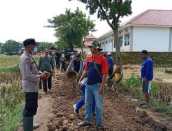 Dialogis Kanit Samapta Polsek Jatiwangi Ajak Warga Jaga Kamtibmas dan Berikan Himbauan Penerapan Prokes