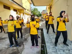 Jaga Kebugaran, Polda Sumsel Gelar Olahraga Bersama Tiap Selasa dan Jum’at
