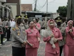 Polres Karawang Gelar Pisah Sambut Wakapolres, Kasat Reskrim dan Kapolsek Klari