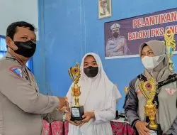 Sat Lantas Polres Majalengka Berikan Penghargaan Kepada Peserta PKS Atas Tertibnya Prokes selama Ops Keselamatan Lodaya