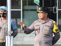 Wakapolres Majalengka Pimpin Apel Giat Vaksinasi Presisi Serentak