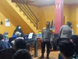 Guna Percepatan Vaksinasi Polres Bangka Lakukan Vaksinasi Malam