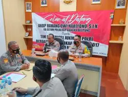 Waka Polres Bangka Sambut Tim Supervisi Polda Kab Babel