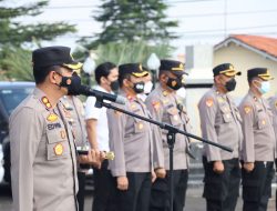 Kapolres Majalengka Pimpin Apel Giat Vaksinasi Presisi Serentak