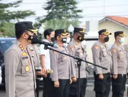 Kapolres Majalengka Pimpin Apel Giat Vaksinasi Presisi Serentak