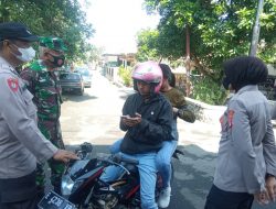 Polsek Cigasong Berikan Himbauan Prokes Terhadap Masyarakat