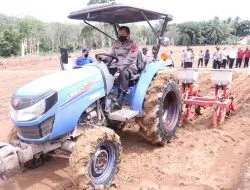Polda Sumsel Mendukung Program Ketahanan Pangan Nasional