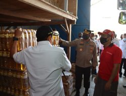 Pastikan Stok Minyak Goreng Di Cilacap Aman, Kapolres Cilacap Cek Gudang Distributor
