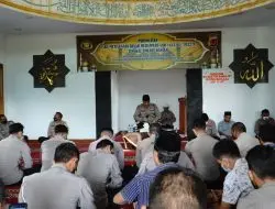 Polres Banjar Peringati Isra Miraj Nabi Muhammad SAW Tahun 1443H