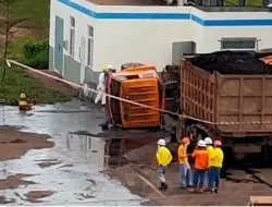 DI DUGA TIGA FAKTOR PENYEBAB INSIDENT DUMTRUCK PT.TERRA SUBKON PT.MPC DI PLTU GHEMMI YANG LALU.
