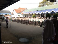 Wakapolres Majalengka Pimpin Apel Gebyar Vaksinasi Presisi di Wilayah Cikijing