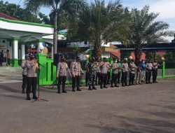 Kapolres Majalengka Pimpin Apel Pelayanan Vaksin Presisi Pada Warga Kecamatan Sumberjaya