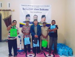 Aliansi Wartawan Indonesia DPC Majalengka Bagikan Puluhan Bingkis Sembako dalam Rangkaian Peringatan Hari Pers Nasional