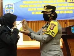 Genap Berusia 69 Tahun, Kapolres Banjar Beri Kejutan Kepada Wali Kota Banjar
