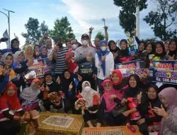 Walikota Pagar Alam Alpian Maskoni Menutup Turnamen Bola Volly Putri ASN