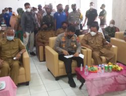 Kapolres Karawang Laksanakan Virtual Zoom Vaksinasi