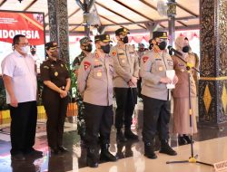 Kunjungi Brebes, Wakapolri Pimpin Vaksinasi Serentak. Himbau Masyarakat Tak Euforia dan Tetap Taat Prokes