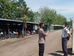 Jaga Kamtibmas Polsek Dawuan Laksanakan Patroli Himbauan Di Area Industri