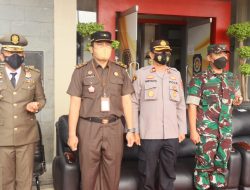Mewakili Kapolres, Kabaglog Polres Majalengka Hadiri Upacara HUT Satpol PP ke 72 Damkar ke 103 dan Linmas ke 60