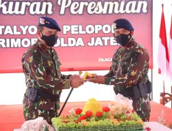 Kunjungi Cilacap, Kapolda Jateng Pimpin Upacara Peresmian Batalyon Brimob di Kroya