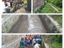 Ambyar Ratusan Warga Masyarakat Turun Gunung Bersihkan Sampah
