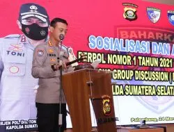 Puluhan Peserta Jajaran Polsek Ikut Grup Discussion Tentang Perpol No 1 th 2021 