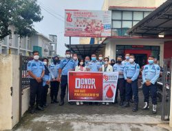 PEGAWAI RUTAN BOYOLALI TURUT ANDIL DALAM KEGIATAN DONOR DARAH MEMPERINGATI HARI BAKTI PEMASYARAKATAN