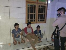 Temui Warga Saat Patroli Malam, Polri Beri Himbauan Kamtibmas dan Prokes Covid-19