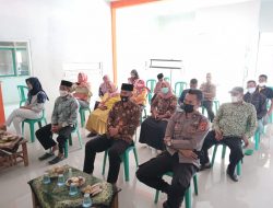Bhabinkamtibmas Polsek Maja Laksanakan Musyawarah Strategi Percepatan Vaksinasi
