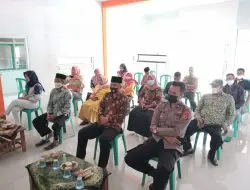 Bhabinkamtibmas Polsek Maja Laksanakan Musyawarah Strategi Percepatan Vaksinasi