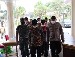 Mewakili Kapolres, Kabag Ren Polres Majalengka Hadiri Launching Gerakan Infak Sedekah Ramadhan 1443 H Baznas Majalengka Tahun 2022