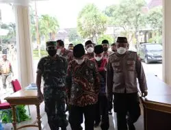 Mewakili Kapolres, Kabag Ren Polres Majalengka Hadiri Launching Gerakan Infak Sedekah Ramadhan 1443 H Baznas Majalengka Tahun 2022