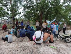 Kapolres Beltim Turun Langsung Himbau Masyarakat Untuk Hentikan Tambang Illegal Sambil Menunggu WPR dari Pemerintah