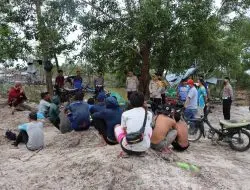 Kapolres Beltim Turun Langsung Himbau Masyarakat Untuk Hentikan Tambang Illegal Sambil Menunggu WPR dari Pemerintah