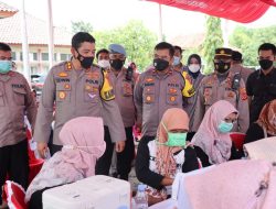 Tinjau Vaksinasi di Kasokandel Kapolres Majalengka Kembali Ikuti Zoom Meeting Pimpinan Kabaintelkam Polri